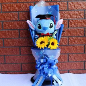 Bouquet Cadeau Peluche Stitch